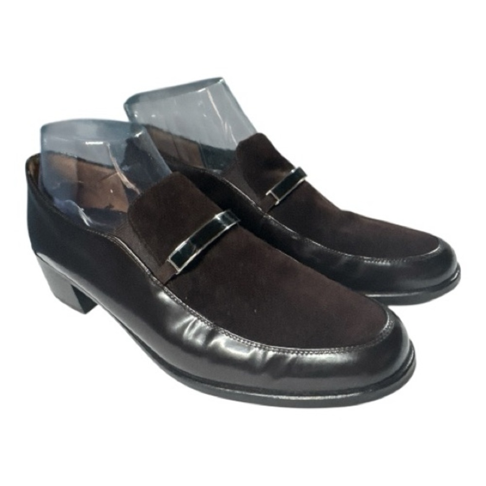 Paul Green Men's Chocolate Brown Slip-On Loafers